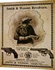 Табличка металлическая 30х40см "Smith & Wesson / Standart..." (арт.204) ― STARINISM.RU