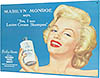 Табличка жестяная эмалированная 25х35см "Marilyn Monroe" (арт.053) ― STARINISM.RU