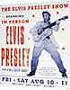 Табличка жестяная эмалированная "Elvis Presley Show", 30x40см (арт.059)
