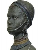 Африканская принцесса с кувшином, 50см (арт.193)