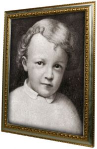 В.И. Ленин / портрет в 4-х летнем возрасте, вариант (арт.0107)