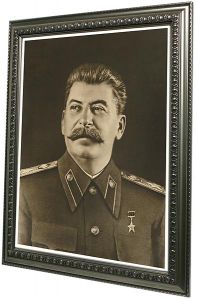 И.В. Сталин / официальный портрет (чёрно-белый) (арт.0201)
