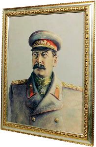 И.В. Сталин / парадный портрет в шинели (арт.0212)