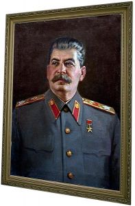И.В. Сталин / официальный портрет (цветной) (арт.0220)