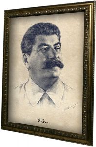И.В. Сталин / портрет с автографом (арт.0231)