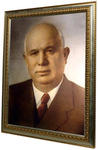 Н.С. Хрущёв / официальный портрет 1934 г (арт.0301) ― STARINISM.RU