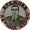 Тарелка настенная 25 см "Л.И.Брежнев" в мундире (арт.25/24)