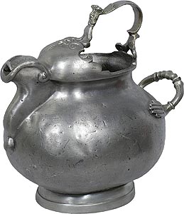 Чайник оловянный "готический", Германия, (арт.132) ― STARINISM.RU