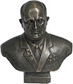 Н.С. Хрущёв, бюст бронзовый, 15 см (арт.067)