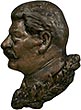 И.В. Сталин / барельеф настенный, бронзовое покрытие (арт.129)