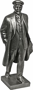 В.И. Ленин / фигура в пальто и кепке, 30 см (арт. 152) ― STARINISM.RU