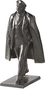 В.И. Ленин / фигура прямоходящая, металл, 22см, (арт.158) ― STARINISM.RU