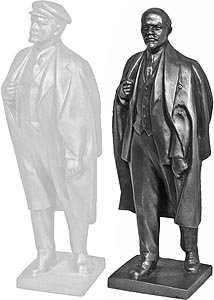 В.И. Ленин / фигура в пальто, но без кепки, 30 см (арт.174) ― STARINISM.RU