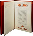 Почётный адрес с Грамотой (красный, Грамота со Сталиным) (арт.0197)
