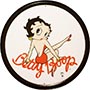 Табличка металлическая круглая 30см "Betty Boop" (арт.194)
